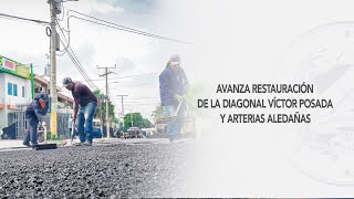 Avanza reparación de calles en la colonia Médica [upl. by Ittap35]