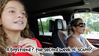 A boyfriend The second week of school  VLOG1897 [upl. by Osher]