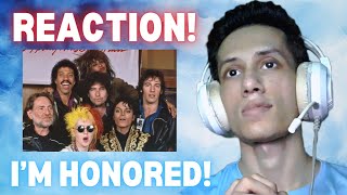 USA For Africa  We Are The World  Michael Jackson x Tina Turner  Reaction [upl. by Latsryk]