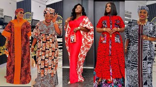 Latest Ankara styles and lace 2023 boubou and kaftan styles Ankara gown styles 2023 [upl. by Asila]