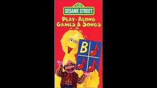 My Sesame Street Home Video PlayAlong Games amp Songs Sony Wonder Print [upl. by Loralie]