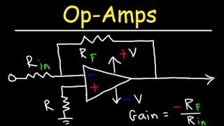 Operational Amplifiers  Inverting amp Non Inverting OpAmps [upl. by Geraint]