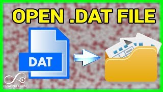 How to Open DAT file on Mac or PC [upl. by Scoville]