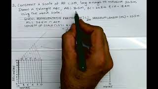 How to draw a diagonal scale [upl. by Tawnya775]