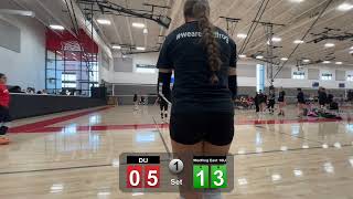 Madfrog East 16U vs DU set 1  101924 [upl. by Sset67]