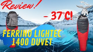 Recensione sacco a pelo Ferrino Lightech 1400 Duvet  Live4Wild [upl. by Yelsek]