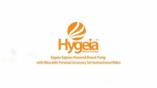 Hygeia Express Breast Pump with Wearable Cups Instructional Video [upl. by Lilac]