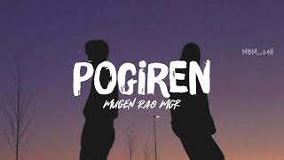 Pogiren song Lyrics mugen rao MGR [upl. by Nilson]