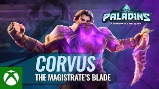 Paladins  Corvus Reveal Trailer [upl. by Belicia]