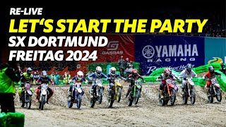 SXLivestream Freitagabend 2024 39 ADAC Supercross Dortmund [upl. by Annaig]