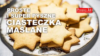 PROSTE I SUPER PYSZNE CIASTECZKA MAŚLANE  SEKRETNY PRZEPIS Z MOJEGO DOMU  4K [upl. by Peih]