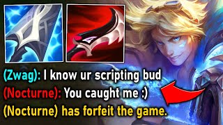 I PLAYED AGAINST A SCRIPTER… AND I CALLED HIM OUT ZWAG VS SCRIPTER [upl. by Ebonee]