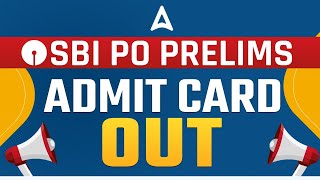 SBI PO PRELIMS ADMIT CARD 2022 OUT  Know SBI PO Exam Date 2022 amp How to Download SBI PO Admit Card [upl. by Ennaillek]