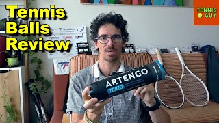 ARTENGO TB920 🥎 Tennis Balls Review  Best AllCourt Premium Balls For Your Money  Tennis Guy [upl. by Dilly424]