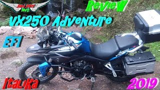 Review Italika VX250 Adventure edicion EFI 2019  Ficha tecnica [upl. by Ainival]