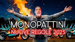 MONOPATTINI nuove 😡 regole 2025 [upl. by Sorci]