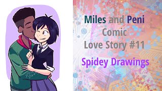 Spidey Drawings  Across the Spider Verse Comic Dub [upl. by Chellman]