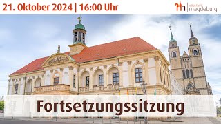 Stadtratssitzung vom 21 Oktober 2024 Fortsetzung [upl. by Jorge]