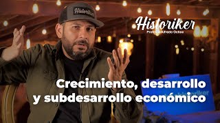 ¿Cuál es la diferencia entre crecimiento desarrollo y subdesarrollo económico [upl. by Wendin]