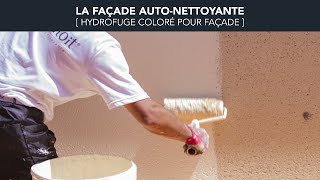 La façade autonettoyante hydrofuge coloré pour façade  Technitoit [upl. by Eneleuqcaj]