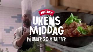 Ukens middag på under 20 minutter Pasta med kjøttboller [upl. by Auliffe]