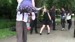 Kingston Swing lindyhop in Pearson Park Hull [upl. by Zelten]