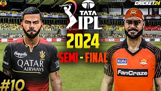 HIGHEST SCORE IN IPL HISTORY🔥  RCB vs SRH  IPL 2024 10 In cricket 24 semifinal [upl. by Elladine]