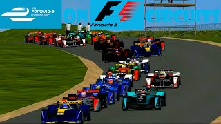 rFactor  Formula E on Formula 1 Circuits  Season Montage [upl. by Landing84]