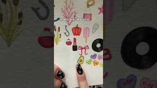 How to Paint an Avocado in 18 Sec Tutorial🥑shorts shortsart art repost illustration food [upl. by Anna-Diane]