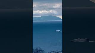 posillipo napoli windsound ship gabbiano waves seagulls vento mare nuvole sea greatview [upl. by Zelig]