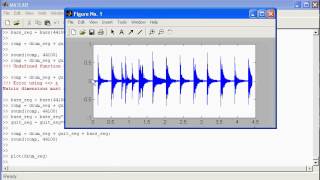 Matlab demonstration  basic signal manipulation using audio signals [upl. by Raclima]