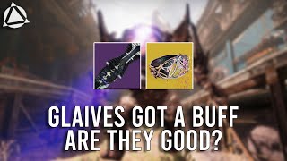 GLAIVES ARE KINDA NUTS NOW AFTER THE BUFF [upl. by Otecina220]