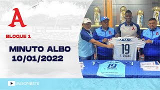 ¡Bienvenido Franco Arizala 🇸🇻🤝🇨🇴  MINUTO ALBO 10012022 [upl. by Anitsirc]