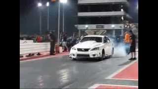 EKANOO RACING Twin Turbo Lexus ISF 685 362KMH 225MPH [upl. by Mayrim]