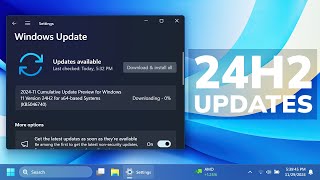 Windows 11 24H2 has Faster and Better Updates 30 Less Resource Consumption [upl. by Nylarat]