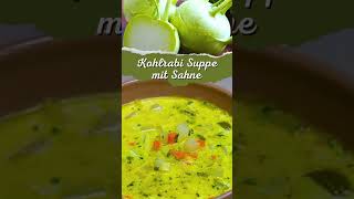 Kohlrabi Kartoffel Suppe mit Sahne einfaches Rezept [upl. by Lydia]