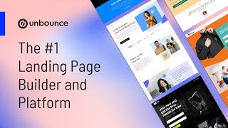 Unbounce Revolutionizing your marketing with highperforming landing pages [upl. by Tung303]