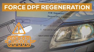 How to perform forced DPF regeneration Volvo V50 [upl. by Eulaliah]