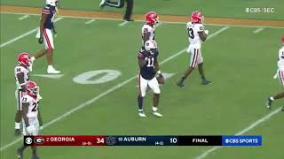 NFL Draft Film Ep 310 Kamari Lassiter  CB  Georgia  2021  Full Highlights [upl. by Einallem586]