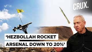 ‘From 50000 to…’ Israel ‘Degrades’ Hezbollah Rocket Arsenal Netanyahu ‘Mulls’ Lebanon Ceasefire [upl. by Anihpled]