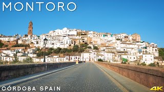 Tiny Tour  Montoro Spain  Driving in one of the most beautiful towns in Cordoba  2021 Oct [upl. by Ahsier]