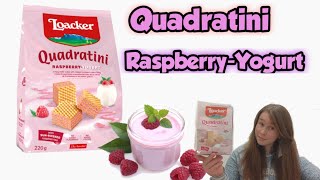 Loacker Quadratini RaspberryYogurt [upl. by Jammin]