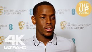 Micheal Ward on BAFTA nomination Blue Story brawl in Birmingham interview at EE Rising Star Award [upl. by Jermayne674]