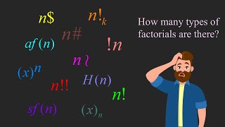 How many types of factorials are there [upl. by Anyaj]