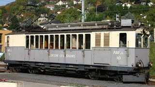 BC BlonayChamby  Automotrice LLB Leuk  Leukerbad Bahn ABFeh 24 10 [upl. by Petras37]