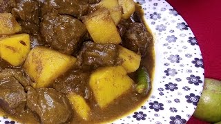 গরুর কলিজা ভুনা Kolija vuna aloo diyeHow to make kolija vuna recipe [upl. by Virgina]