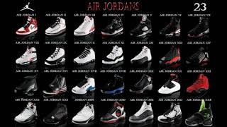 The Iconic Evolution of Michael Jordan Shoes [upl. by Ummersen840]