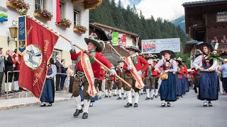 Oberländer Bezirksmusikfest in Außervillgraten 2018 [upl. by Esalb238]