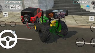 JONDHER TRACTOR KA THAR SE TUTION KIYA WITH SAMADHIYA GAMING LOVER 🫅 nishudaswal nishu [upl. by Dnomra243]