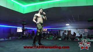 TASW Wrestling Nate Bradley on RAGE IN THE CAGE 9212024 Humble TX [upl. by Cherrita]